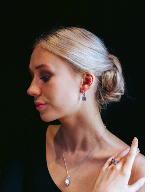 Georgini Luxe Sontuosa Earrings Silver