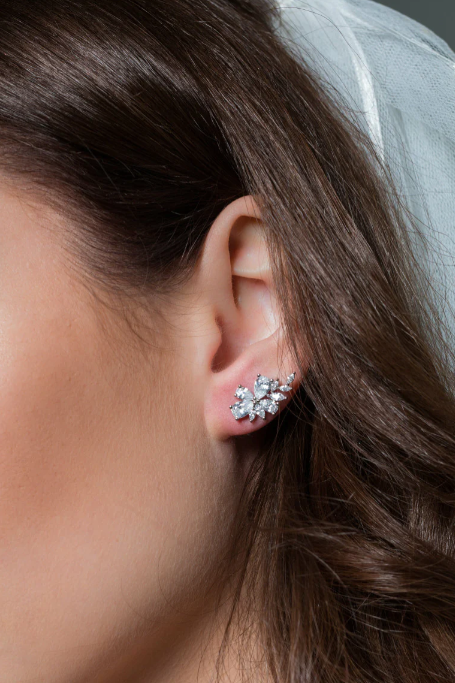 Iconic Bridal Hyacinth Earring