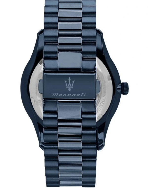 Maserati 'Tradizione' Solar Blue Mens Watch - R8853146003