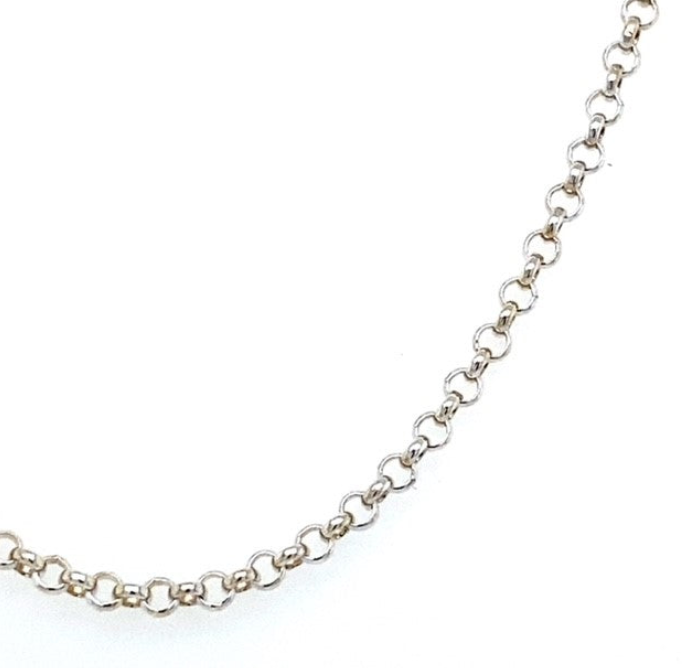 Sterling Silver Round Belcher Chain