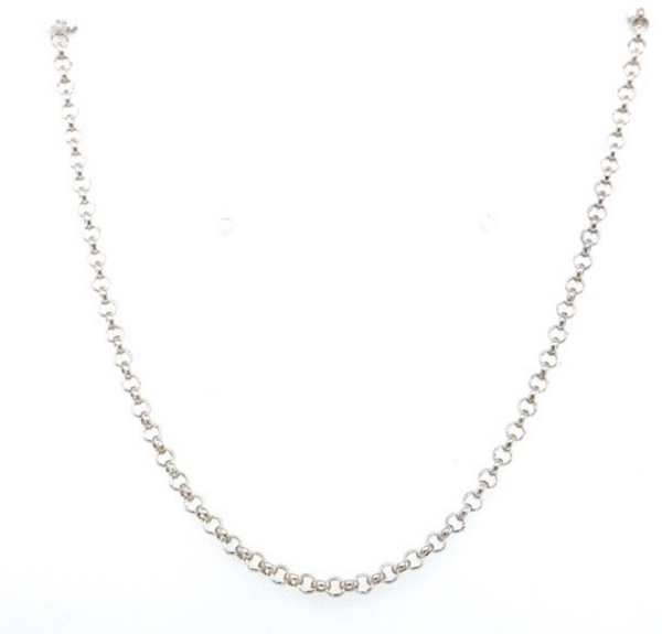 Sterling Silver Round Belcher Chain