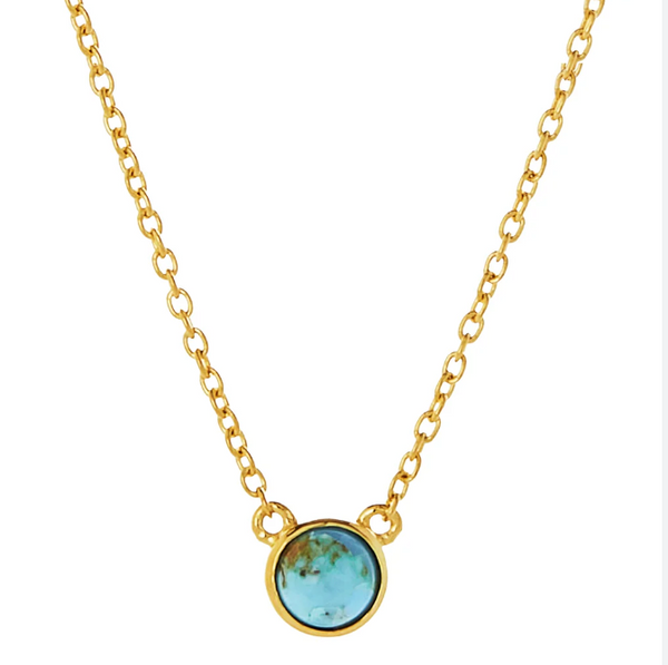 NAJO Heavenly Turquoise Gold Necklace