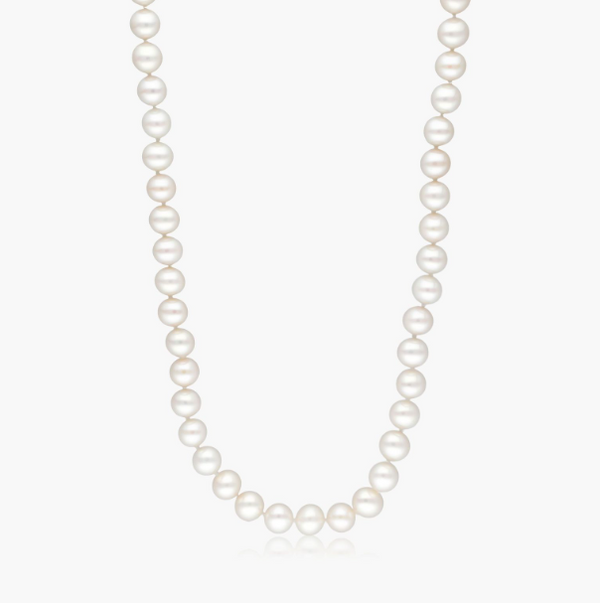 8mm Round Freshwater Pearl Necklace