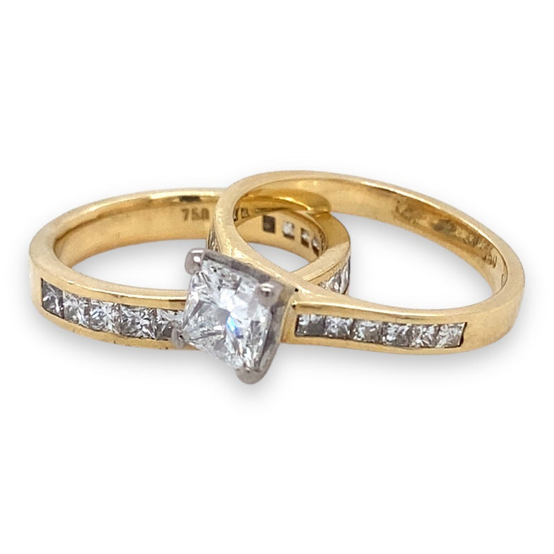 Princess Cut Diamond Engagement Ring - ESTATE