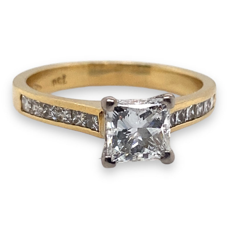 Princess Cut Diamond Engagement Ring - ESTATE