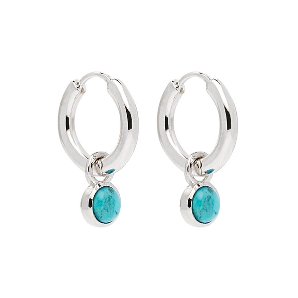 Najo Heavenly Turquoise Silver Earrings